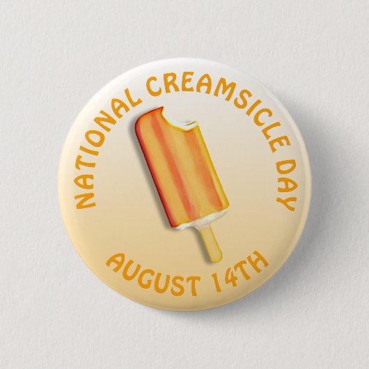 Nationale Dag van Creamsikel 14 augustus, Button (Voorkant)