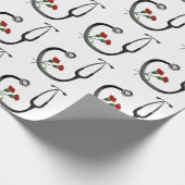 Nationale dag van de arts cadeaupapier (Hoek)