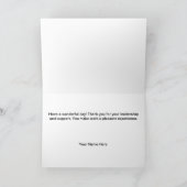 Nationale Dag van de Baas Kaart (Binnen)