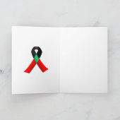 Nationale Dag van de Bewustmaking van Zwart-HIV/AI Kaart (Binnen)
