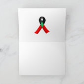 Nationale Dag van de Bewustmaking van Zwart-HIV/AI Kaart (Binnen)