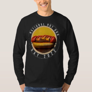 Nationale Dag van de Hete Dog voor mannen en vrouw T-shirt
