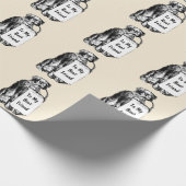 Nationale dag van de hond cadeaupapier (Hoek)