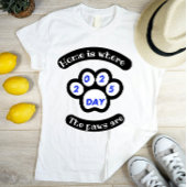 Nationale dag van de huisdier aangepaste puzzel t-shirt