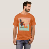 Nationale Dag van de Kip en Waffle: 20 oktober T-shirt (Voorkant volledig)