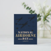 nationale dag van de luchtvaart briefkaart (Staand voorkant)