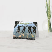 nationale dag van de luchtvaart kaart (Voorkant)