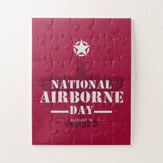 nationale dag van de luchtvaart legpuzzel (Verticaal)
