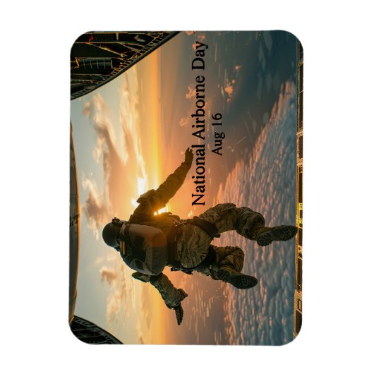 nationale dag van de luchtvaart magneet (Verticaal)