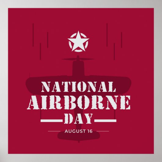 nationale dag van de luchtvaart poster (Voorkant)