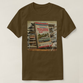 nationale dag van de postordercatalogus t-shirt