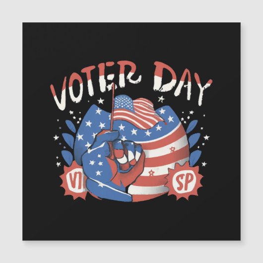 Nationale dag van de registratie van kiezers (Voorkant)