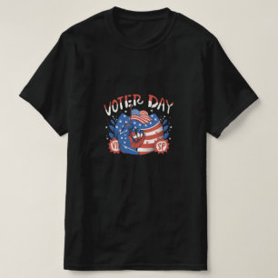 Nationale dag van de registratie van kiezers t-shirt
