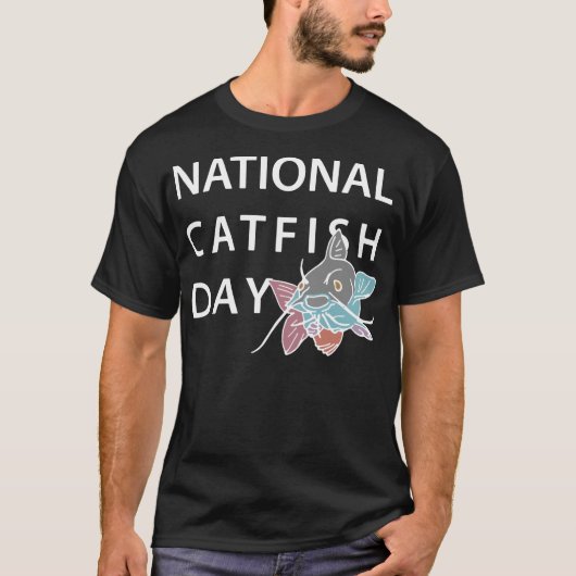 Nationale Dag van de Vangst 25 juni T-shirt (Voorkant)