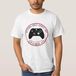 Nationale Dag van de Videospellen 12 september T-shirt