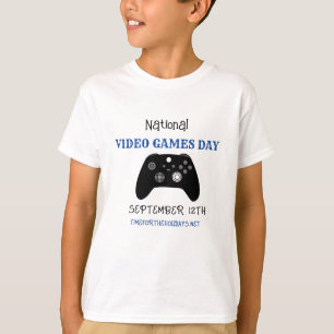 Nationale Dag van de Videospellen 12 september T-shirt