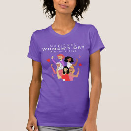 Nationale Dag van de Vrouw T-shirt