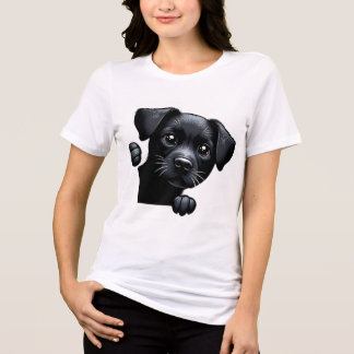 Nationale Dag van de Zwarte Hond 2025: viering van Tri-Blend Shirt