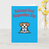 Nationale Dag van Eerstehulpverleners Kaart (Gele Bloem)