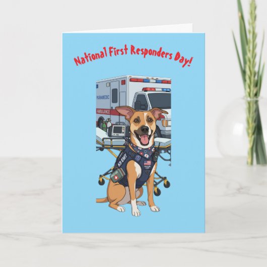 Nationale Dag van Eerstehulpverleners Kaart (Voorkant)