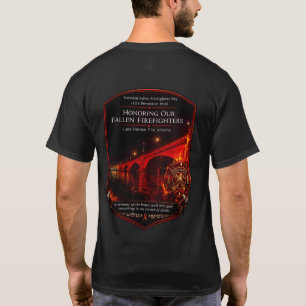 Nationale Dag van Gesneuvelde Brandweerlieden Lond T-shirt