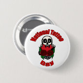 Nationale Dag van het Tattoo Ronde Button 5,7 Cm (Voorkant /achterkant)