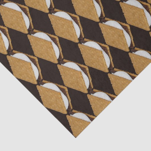 Nationale Dag van S'Mores Tissuepapier (Detail)