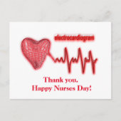 Nationale dag van verpleging briefkaart (Voorkant)
