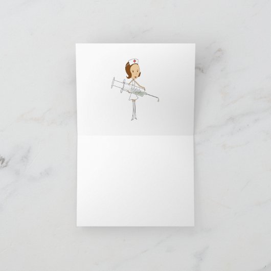 Nationale dag van verpleging kaart (Binnen)