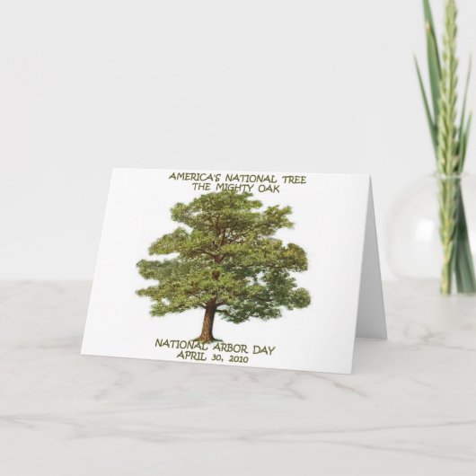 NATIONALE DE DAG VAN DE AS KAART (Voorkant)