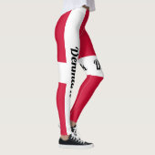 Nationale Denemarken-vlag aanpassen Leggings (Rechts)