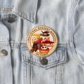 Nationale Dessert Maand Ronde Button 7,6 Cm (In situ)