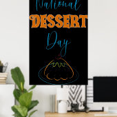 Nationale Dessertdag Poster (Thuiskantoor)