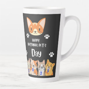 Nationale dierendag unieke viering 20 feb 2025 latte mok