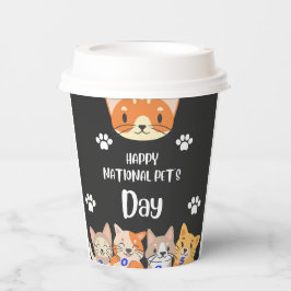 Nationale dierendag unieke viering 20 feb 2025 papieren bekers