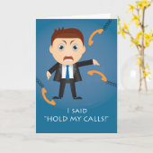 Nationale Ding-a-Ling Dag, gefrustreerde Baas Kaart (Gele Bloem)