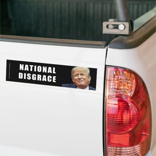 NATIONALE DISGRACE BUMPERSTICKER (Op Truck)