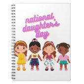 nationale dochters dag notitieboek (Voorkant)