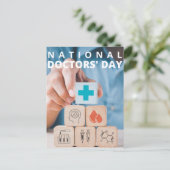 Nationale Doktersdag Briefkaart (Staand voorkant)