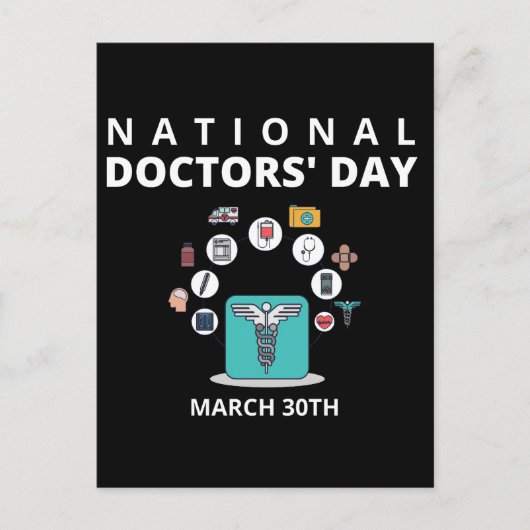 Nationale Doktersdag Briefkaart (Voorkant)