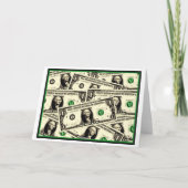 Nationale Dollar Dag Gelukkige Verjaardag Kaart (Achterkant)