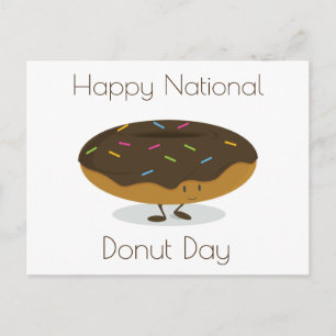 Nationale Donut Dag   BRIEFKAART