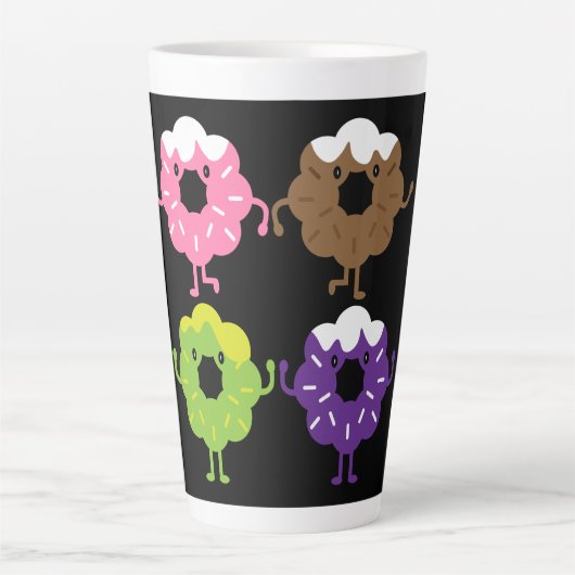 Nationale Donut Dag Latte Mok (Voorkant)