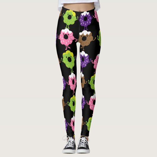 Nationale Donut Dag Leggings (Voorkant)