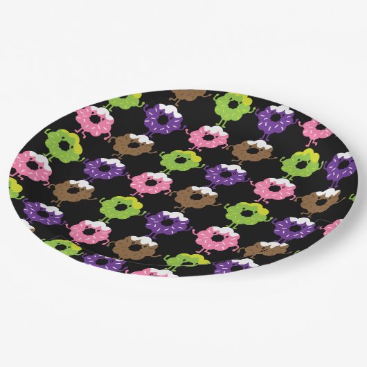 Nationale Donut Dag Papieren Bordje (Gekanteld)