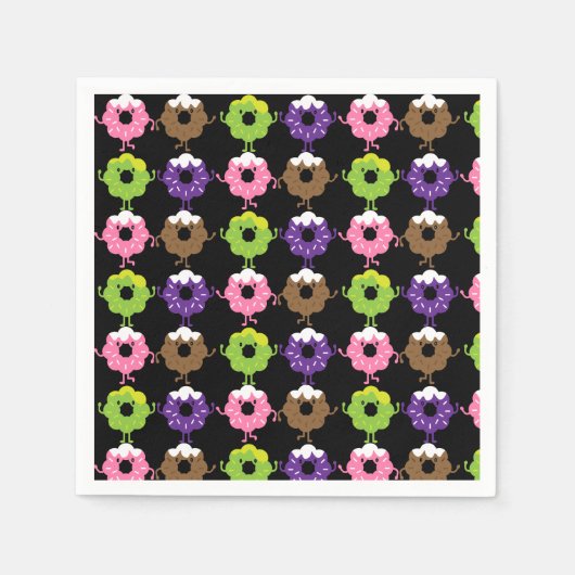 Nationale Donut Dag Servet (Voorkant)