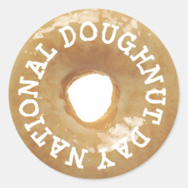 Nationale donut dag Stickers