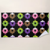 Nationale Donut Dag Strandlaken (Voorkant)