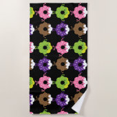 Nationale Donut Dag Strandlaken (Voorkant)