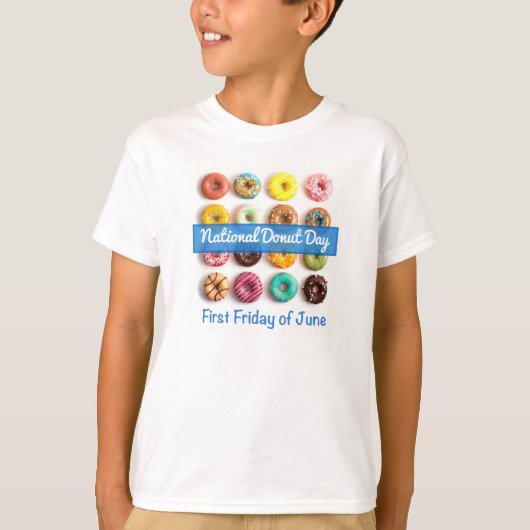 Nationale Donut Dag T-shirt (Voorkant)